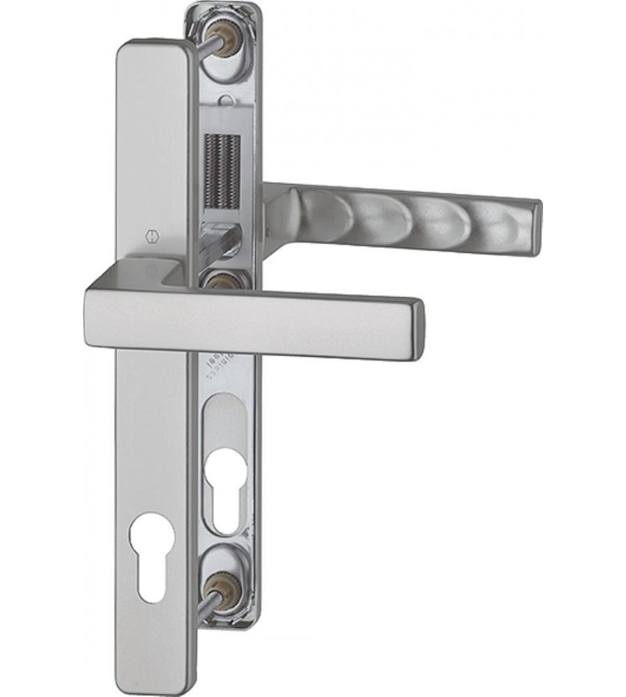 Maner usa termopan, Hoppe Toulon, exterior, 92 x 30 mm, material aluminiu, culoare titan F9 Maner usa termopan, Hoppe Toulon, exterior, 92 x 30 mm, material aluminiu, culoare titan F9