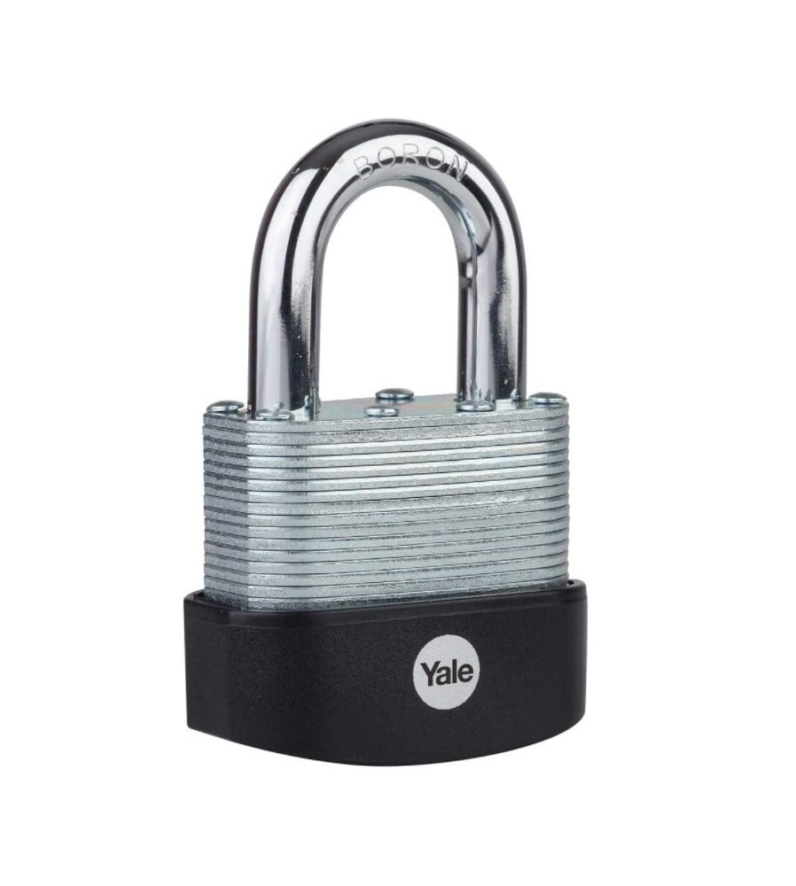Lacat Yale din otel laminat corp 45 mm, rezistent la umiditate, nivel maxim de protectie Y127B/45/125/1