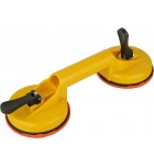 Ventuza dubla STANLEY pentru manipulare si transport geam, sticla, placi ceramice maxim 60 kg diametru 2x120 mm 2-14-054, 4708
