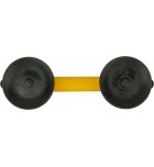 Ventuza dubla STANLEY pentru manipulare si transport geam, sticla, placi ceramice maxim 60 kg diametru 2x120 mm 2-14-054, 4710