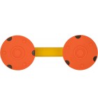 Ventuza dubla STANLEY pentru manipulare si transport geam, sticla, placi ceramice maxim 60 kg diametru 2x120 mm 2-14-054, 4711