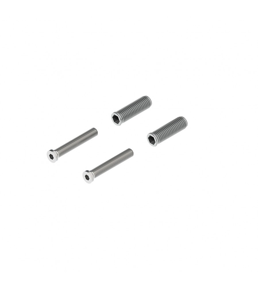 Set accesorii de prindere pe o parte pe usi din PVC pentru maner spatial WALA seriile D, G, OS, P, PA, Q, QA, Z