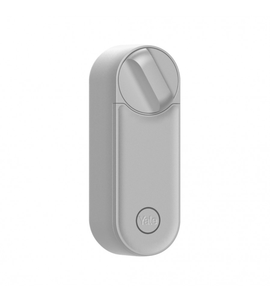 Incuietoare inteligenta, Yale Linus L2, control prin aplicatie, compatibila cu Alexa si Google Home, argintie, 05/103210/SI