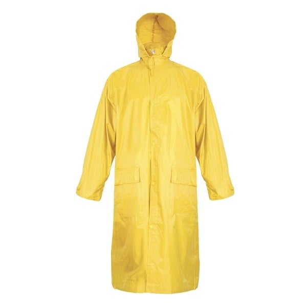 Pelerina de ploaie Duren, marimea XL, culoare galbena, material PVC