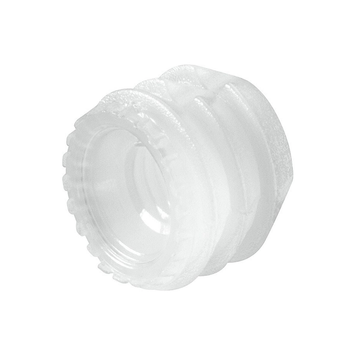Bucsa, mufa incleiere Hafele filet intern M6 pentru gaura montaj 8mm, lungime 11 mm, alb, 039.33.462