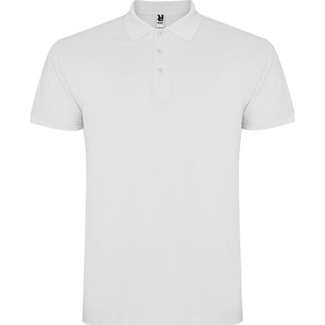 Tricou barbati cu maneca scurta MS Star, marimea XL, bumbac, culoare alb