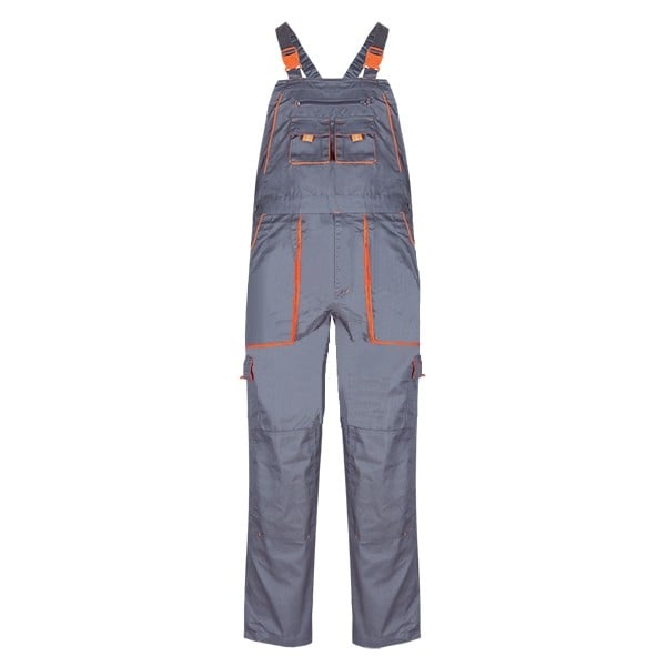 Pantalon de lucru cu pieptar Samoa, marimea 50, culoare gri