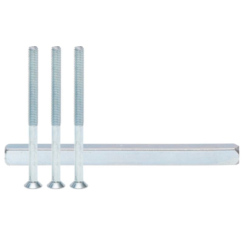 Set accesorii de prindere pentru manerele de usa Blaugelb, KGT30 (STIFT 8x100+3 SURUBURI FIXARE M5x80)