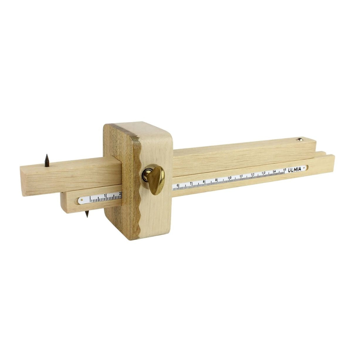 Dispozitiv din lemn pentru marcat si trasat ULMIA 0029, 220 mm, scala 0–150 mm, 0029 103.211