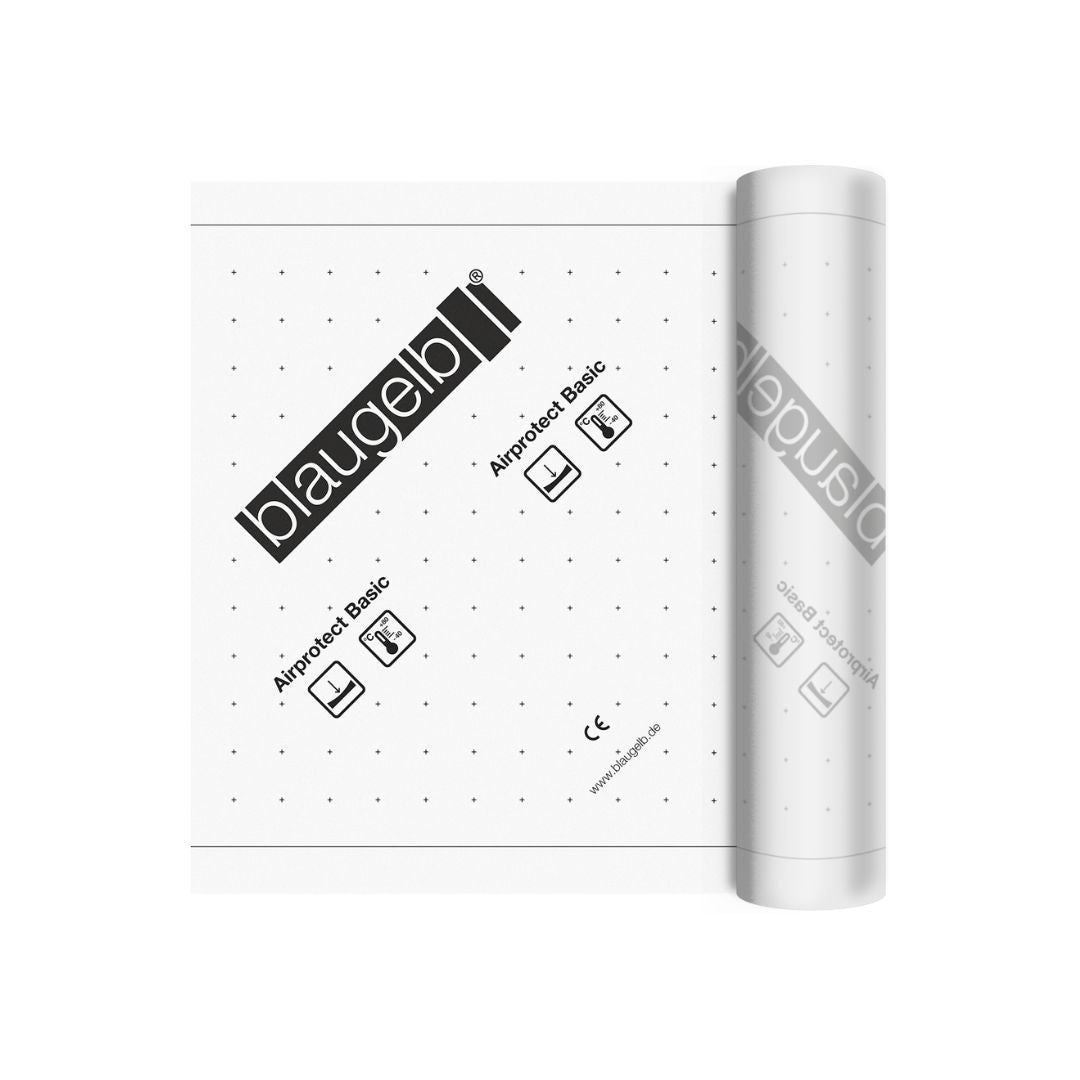 Folie acoperis bariera de vapori cu difuzie blaugelb Airprotect Basic, 75 MP, 1.5 x 50 M