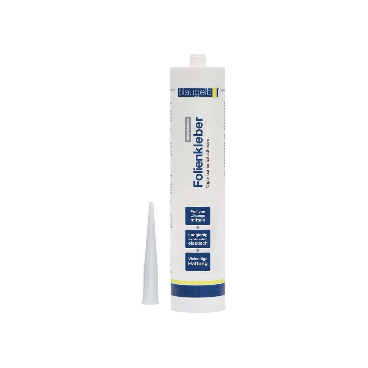 Adeziv pentru folia bariera de vapori blaugelb, cantitate 300 ML, rezistent la inghet, albastru deschis