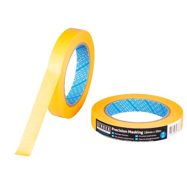 Banda de acoperire, STROXX, gold, latime 18 mm, lungime 50 metri