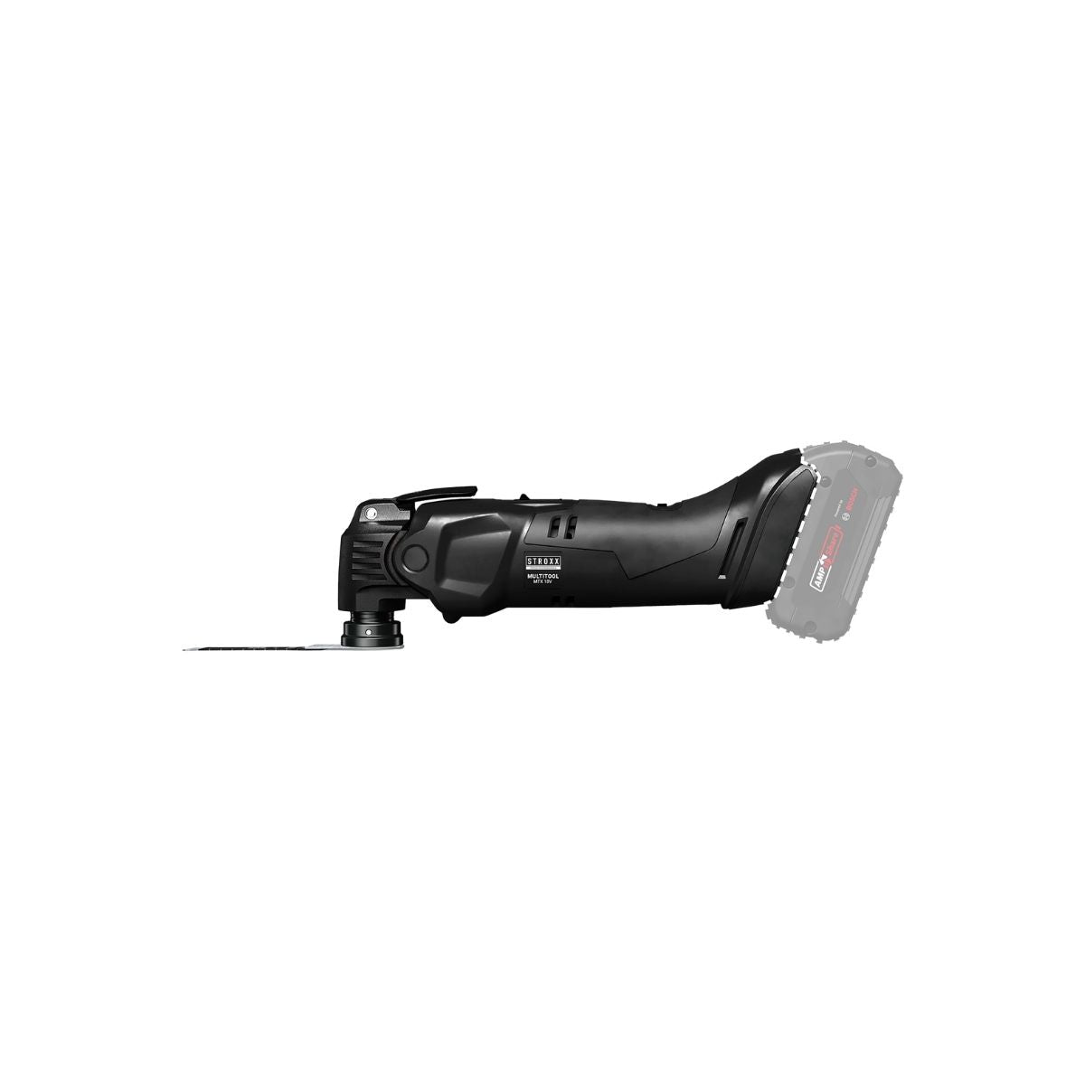 Scula multifunctionala STROXX MTX 18V pe acumulator, 5 panze diferite, Solo, fara acumulator si incarcator in pachet, 101-713