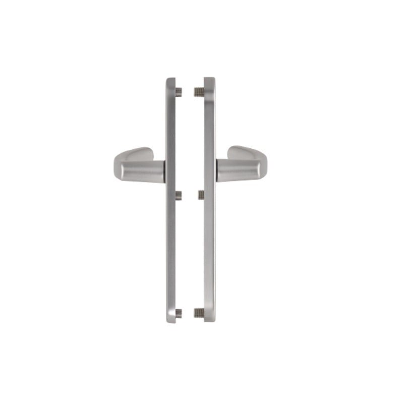 Maner pentru usa PVC, blaugelb DGT50, PZ 92, latime 50 mm, aluminiu, alb, fara accesorii de prindere