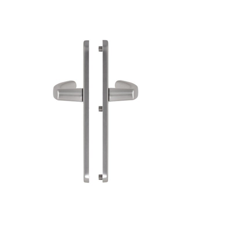 Maner usa termopan, blaugelb DGT30, exterior, 92 x 30 mm, material inox mat, fara accesorii de prindere