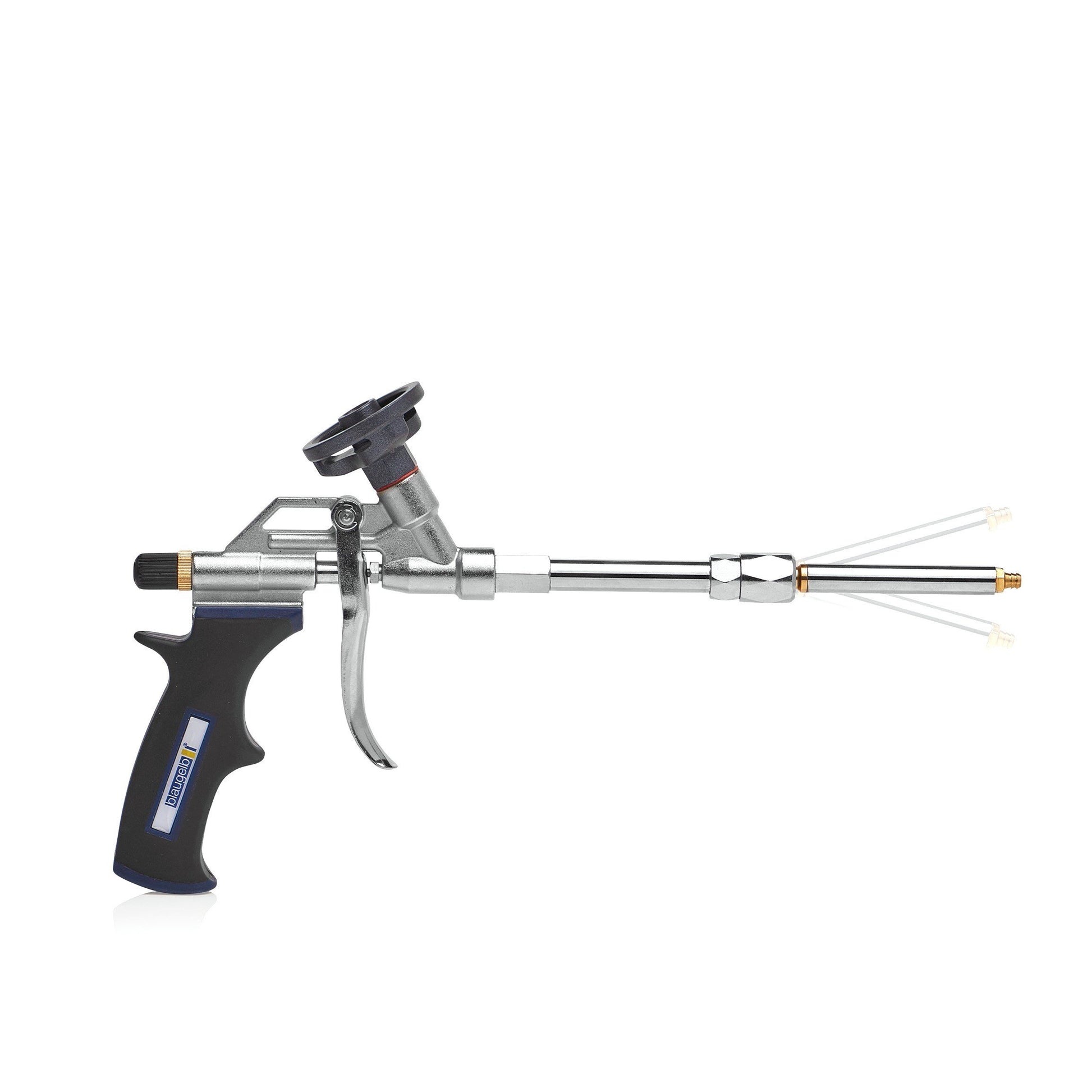 Pistol aplicator spuma Blaugelb Multipro metalic cu teava reglabila multidirectional