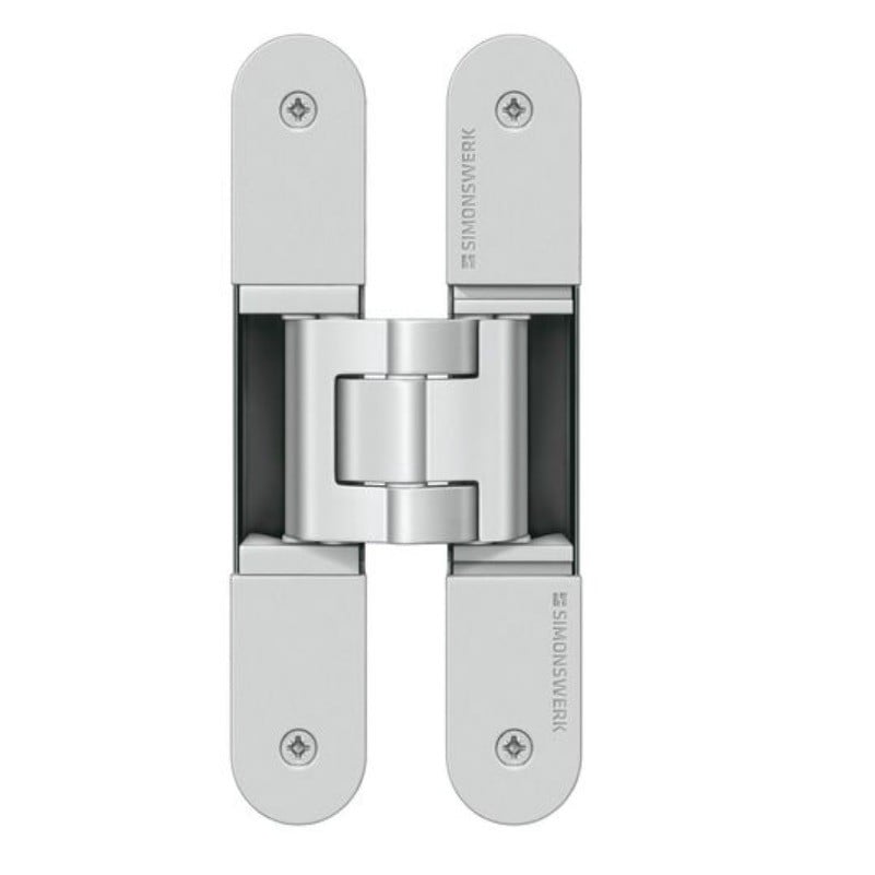 Balama usa de interior, SIMONSWERK TECTUS TE 340, pt usi din lemn, reglaj 3D, capacitate de incarcare 80 kg, culoare argintie