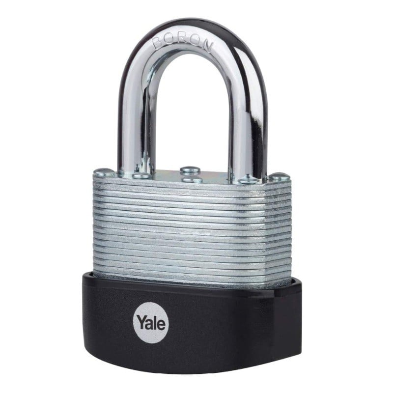 Lacat Yale din otel laminat corp 55 mm, rezistent la umiditate, nivel maxim de protectie Y127B/55/129/1