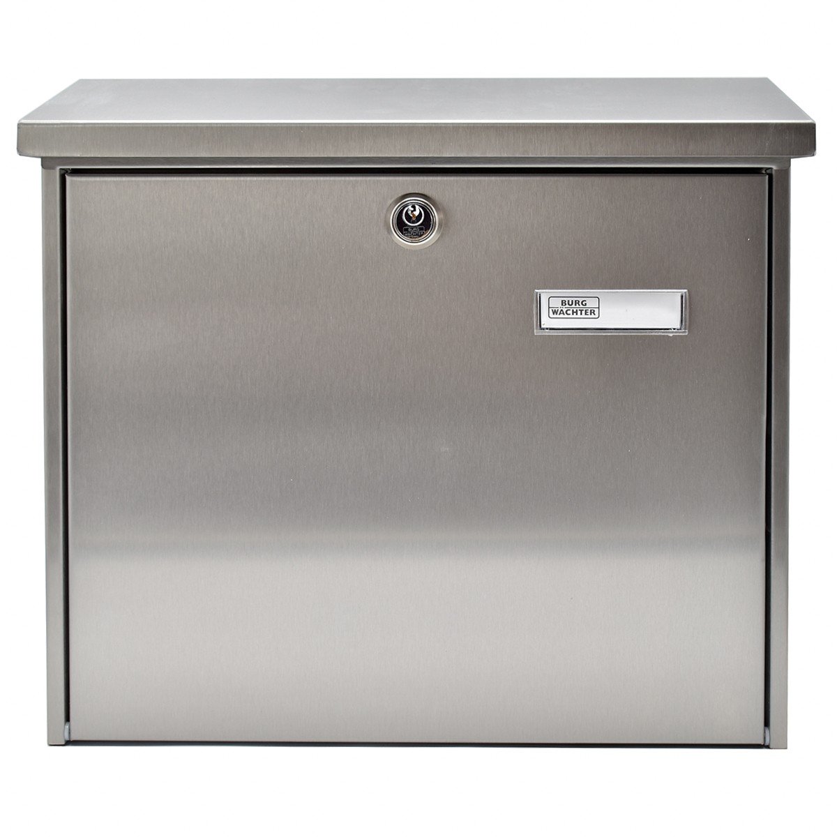 Cutie postala Premium BURG-WACHTER model Comfort 3913 din inox cu incuiere 2 chei culoare inox 380 x 340 x 148 mm