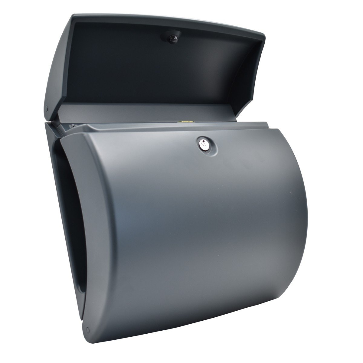 Cutie postala Premium BURG-WACHTER model Pearl 886 din plastic cu incuiere 2 chei culoare granit mat 400 x 380 x 178 mm