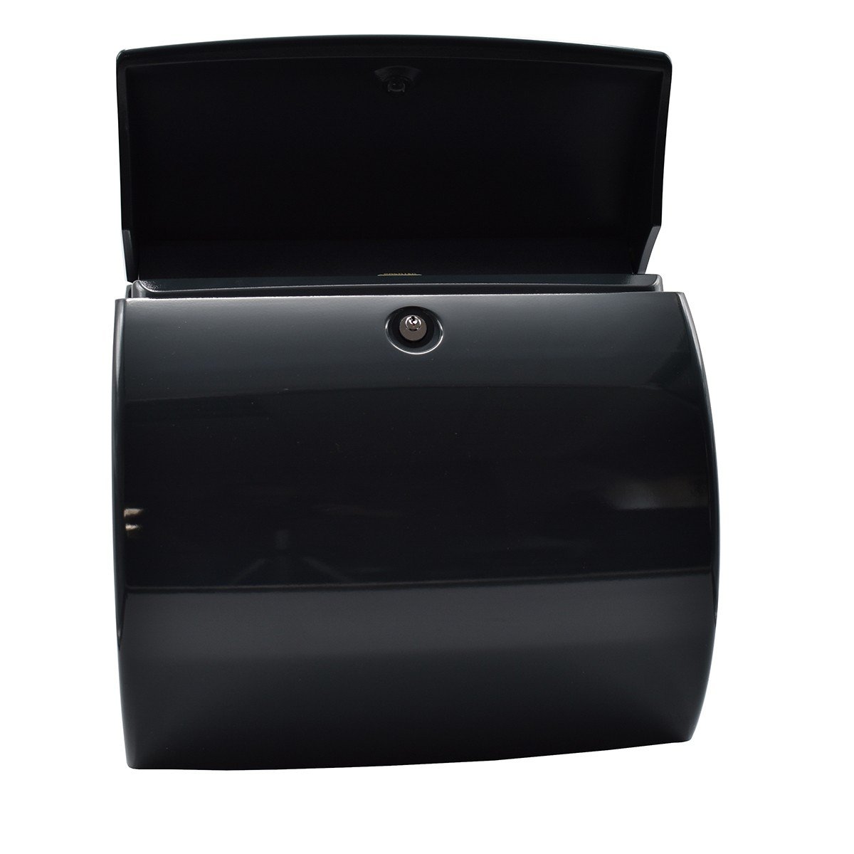 Cutie postala Premium BURG-WACHTER model Piano 886 din plastic cu incuiere 2 chei culoare granit lucios 400 x 380 x 178 mm