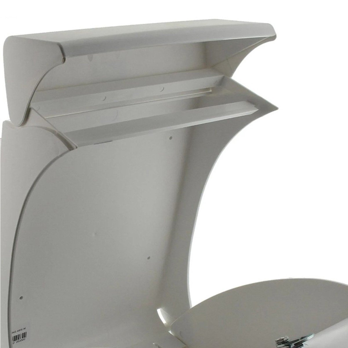 Cutie postala Premium BURG-WACHTER model Swing 4905 din plastic cu incuiere 2 chei culoare alb 419 x 271 x 129 mm