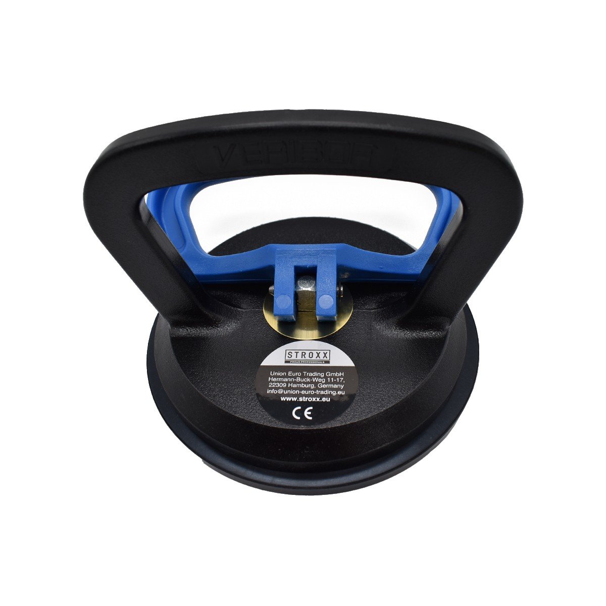 Ventuza simpla STROXX pentru manipulare si transport geam, sticla, placi ceramice maxim 25 kg diametru 120 mm