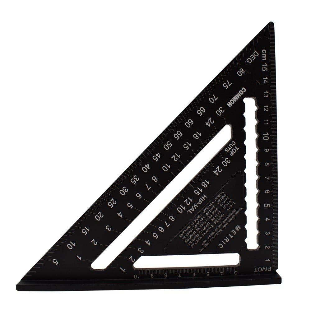 Echer multifunctional metalic, STROXX, 175 mm, culoare neagra