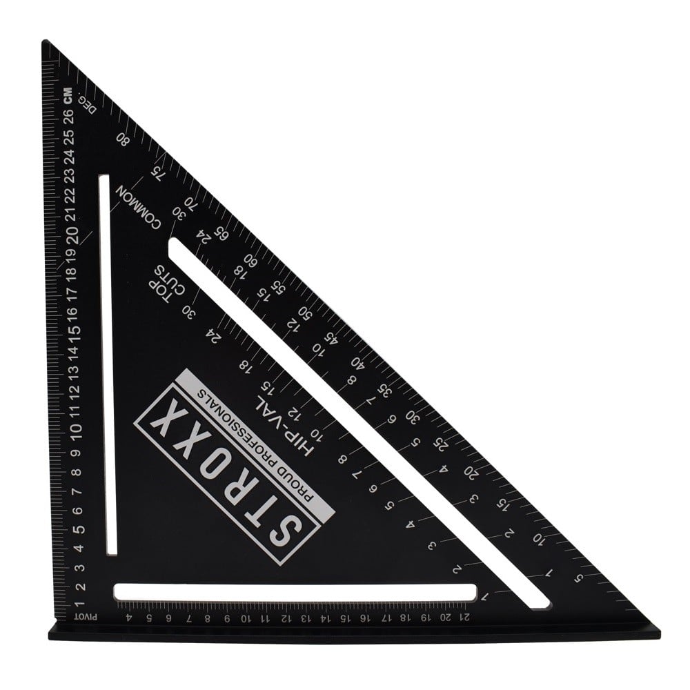 Echer multifunctional metalic STROXX 300 mm culoare negru