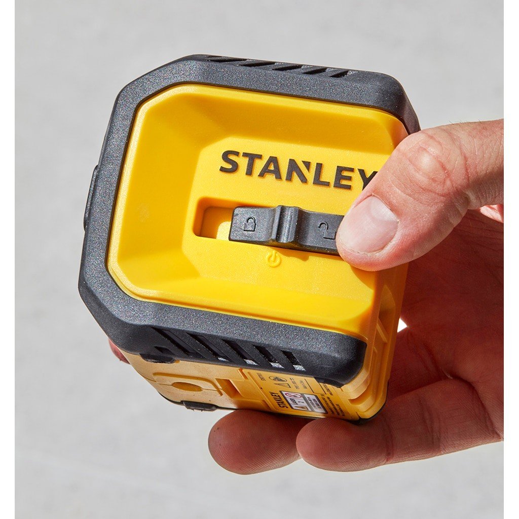 Nivela laser STANLEY cu fascicul rosu in cruce 10 metri STHT77611-0