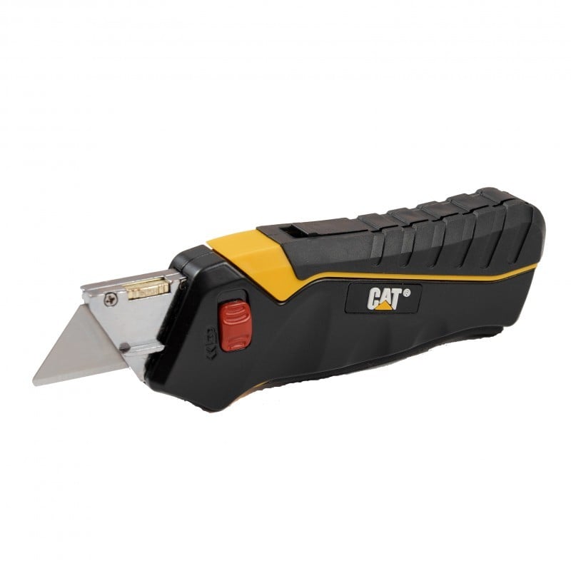 Cutter CAT 106296 cu magazie de lame trapezoidale integrata si varf retractabil