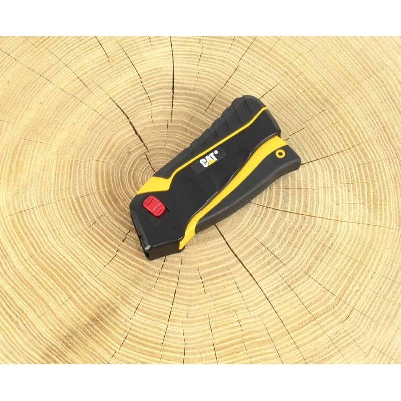 Cutter CAT 106296 cu magazie de lame trapezoidale integrata si varf retractabil