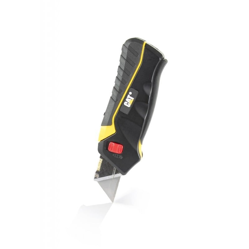 Cutter CAT 106296 cu magazie de lame trapezoidale integrata si varf retractabil