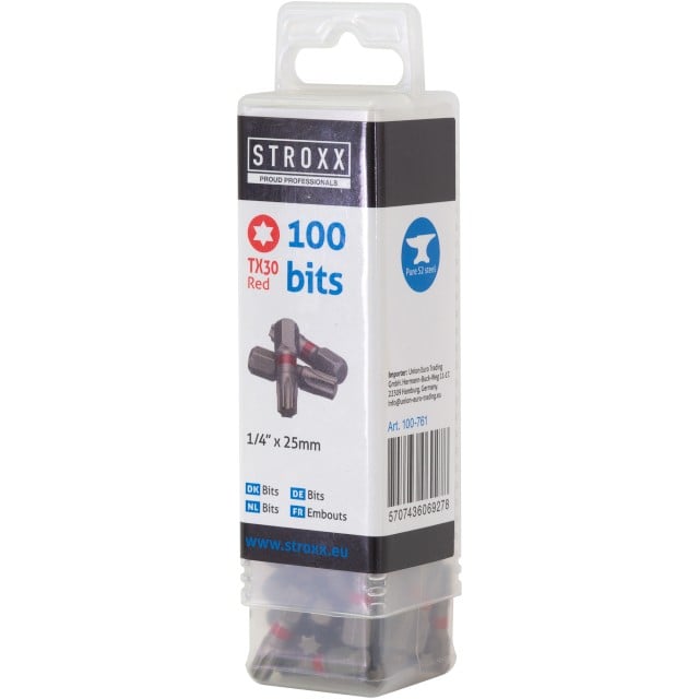 Set biti STROXX S2 TX30 100 buc/set