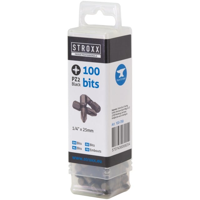 Set biti STROXX S2 PZ2 100 buc/set
