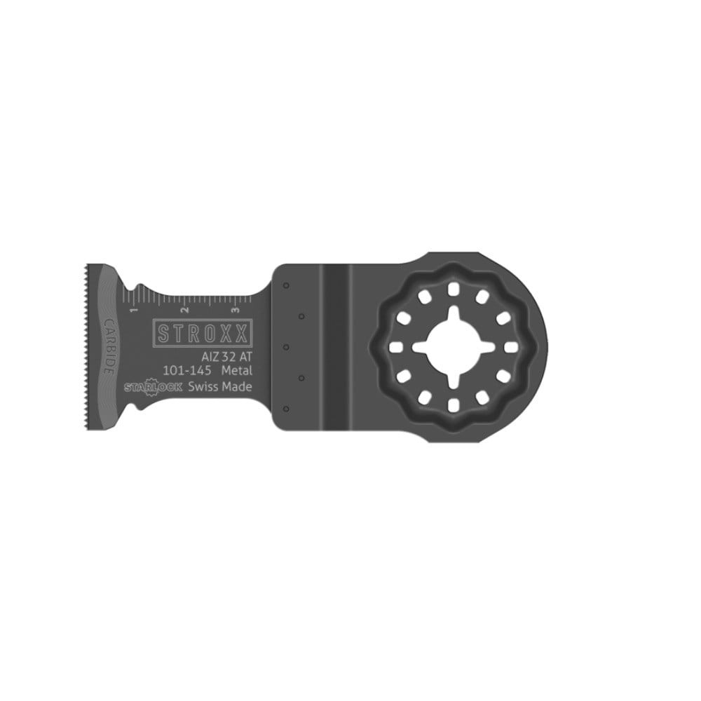 Panza STROXX carbide AIZ 32 AT taiere in metal dimensiune 32x40 mm pentru unelte multifunctionale cu sistem Starlock