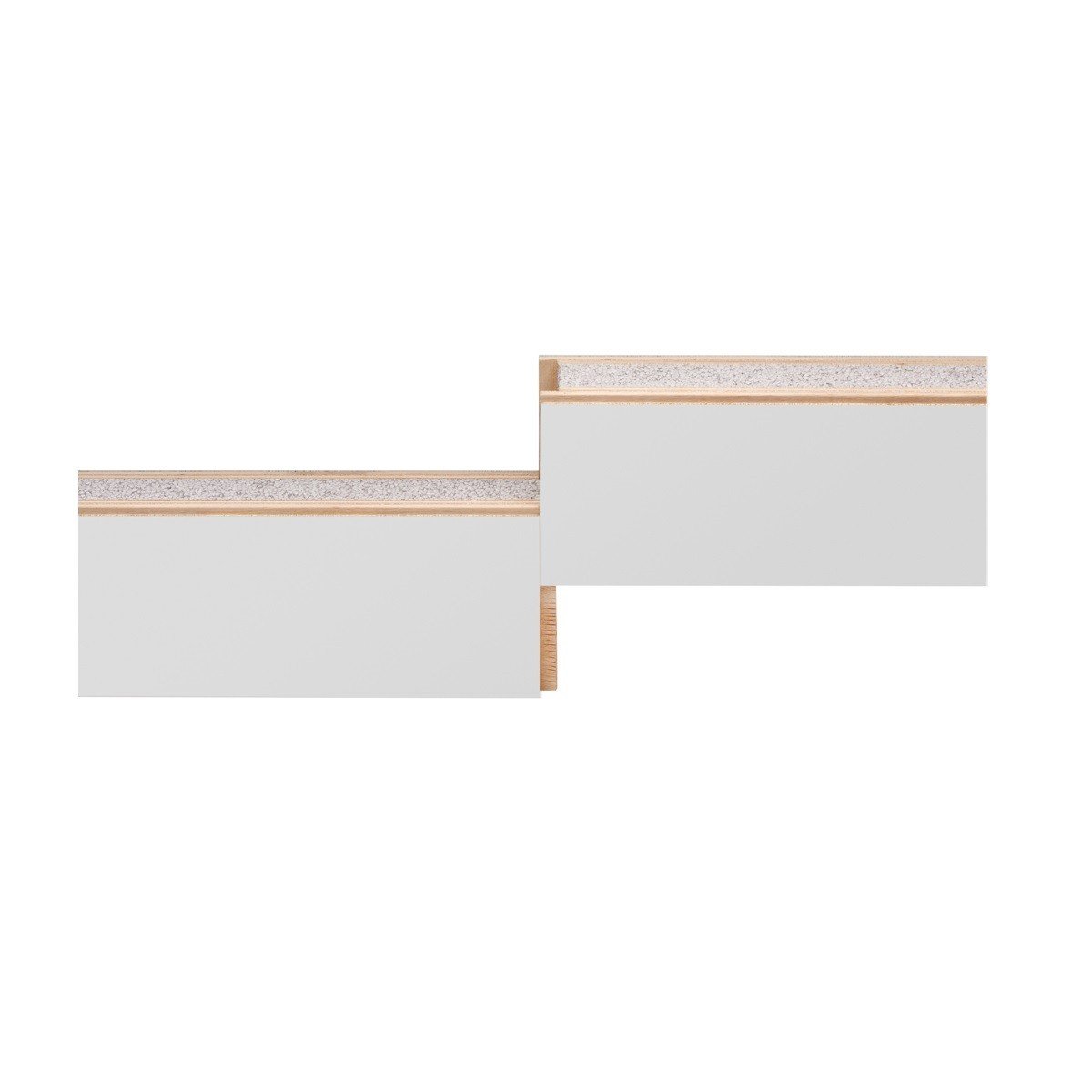 Profil termoizolare pentru soclu blaugelb PVC/EPS 3088 x 100 x 60 mm