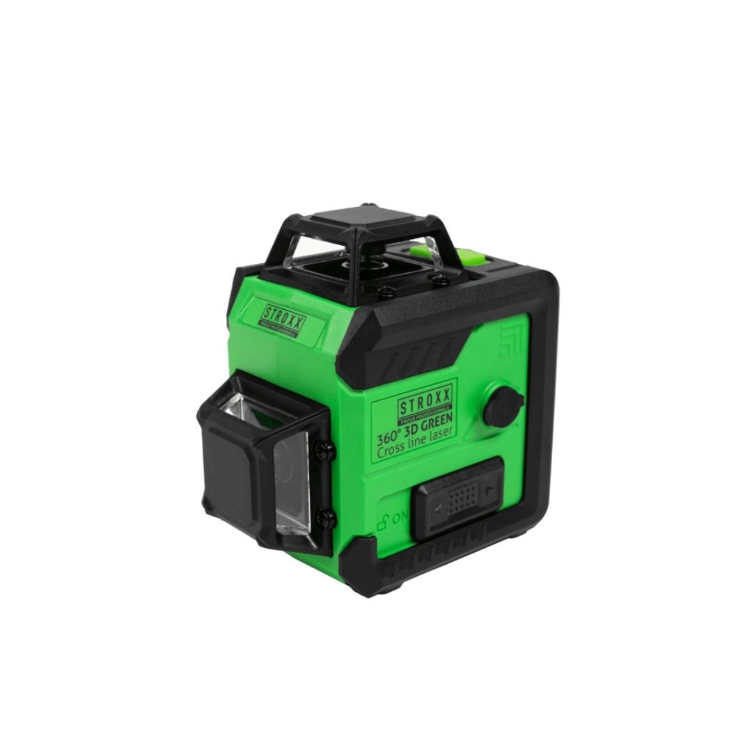 Nivela laser 3D STROXX 360 de grade cu 3 fascicule si tripod inclus 101-291