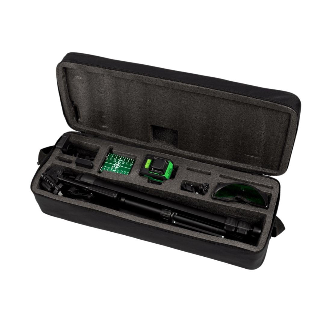 Nivela laser 3D STROXX 360 de grade cu 3 fascicule si tripod inclus 101-291