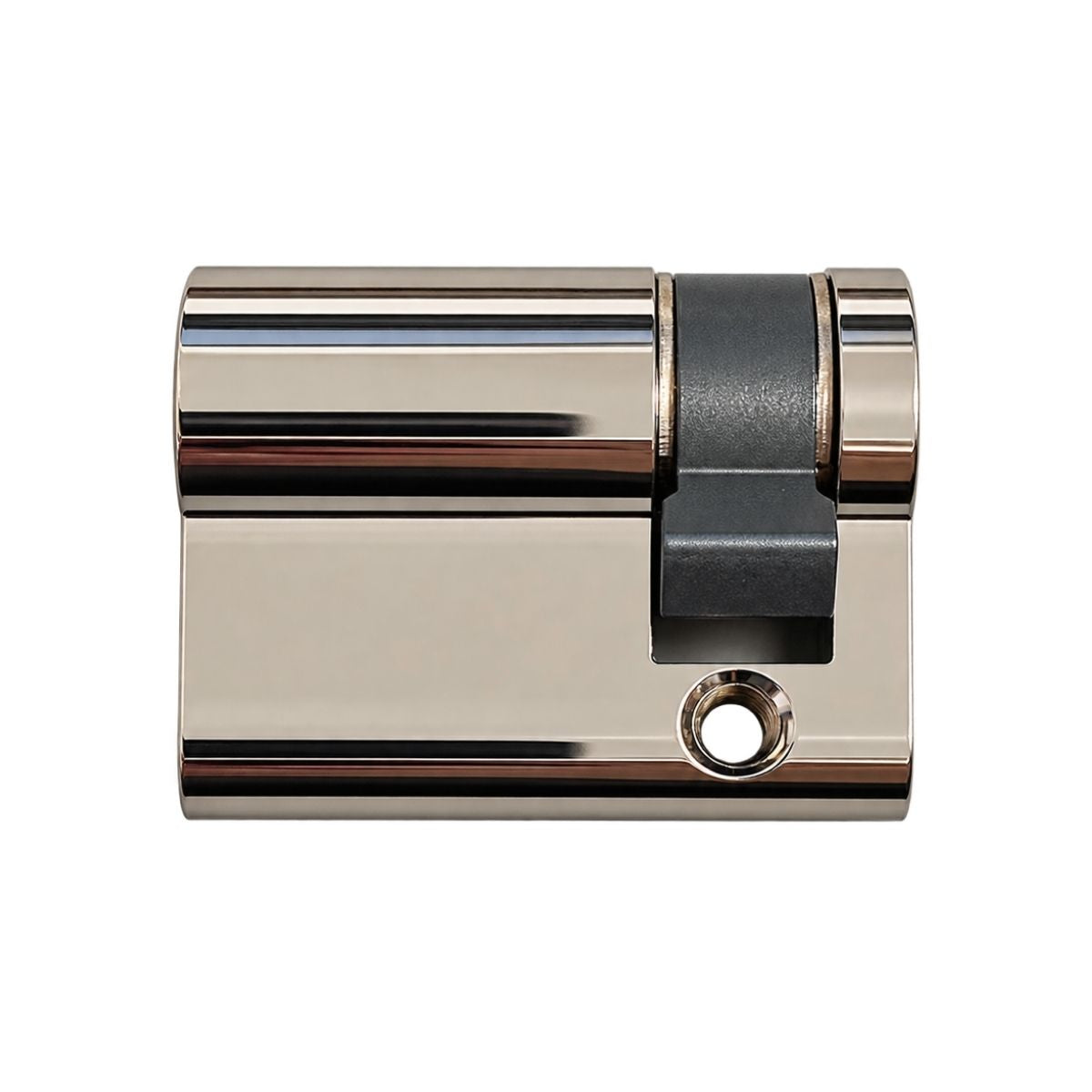 Butuc usa semicilindru Titan, marime 30 x 10 mm, actionare cu cheia prin partea de 30 mm, surub de fixare, 3 chei