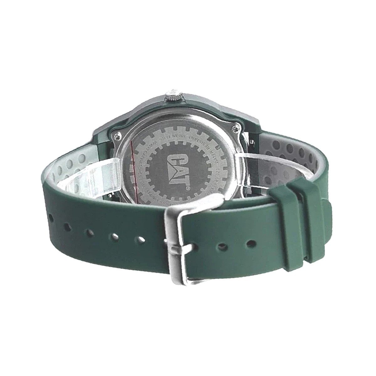Ceas pentru barbati CAT INSIGNIA, mecanism QUARTZ, analog, carcasa 43 mm, din plastic ABS, cadran verde, LJ.130.23.323