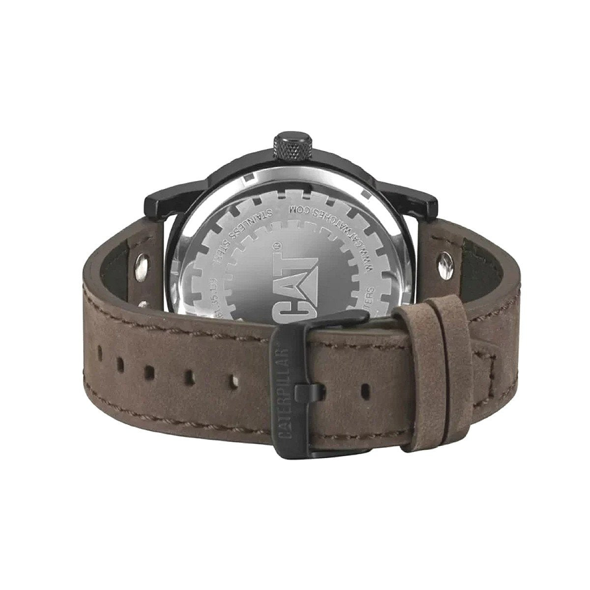 Ceas pentru barbati CAT UTILITY, mecanism QUARZ, analog, carcasa 44 mm din otel inoxidabil, cadran negru, NP.161.35.139