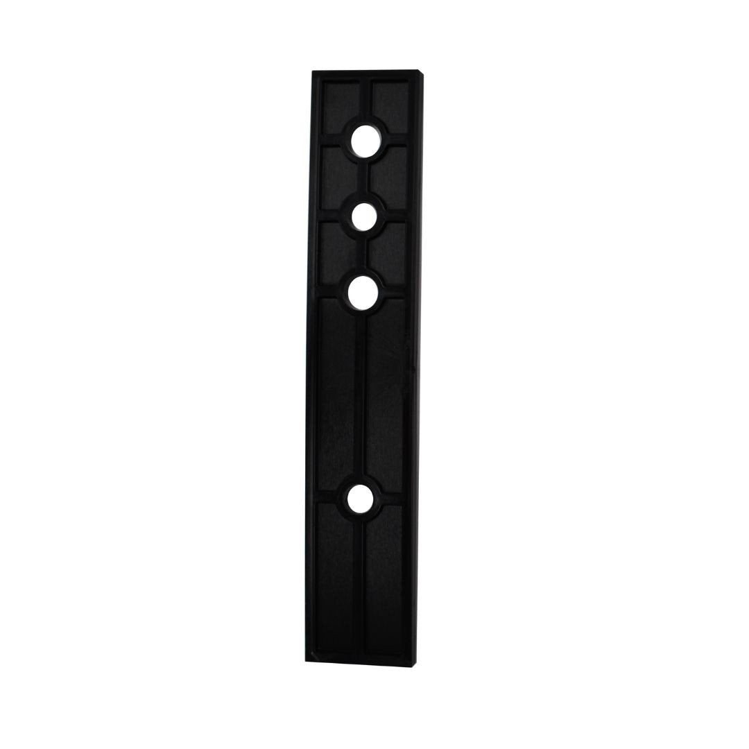 Placuta de compensare intaltime, balama usa termopan, DHV, grosime 3 mm, culoare neagra RAL 8019