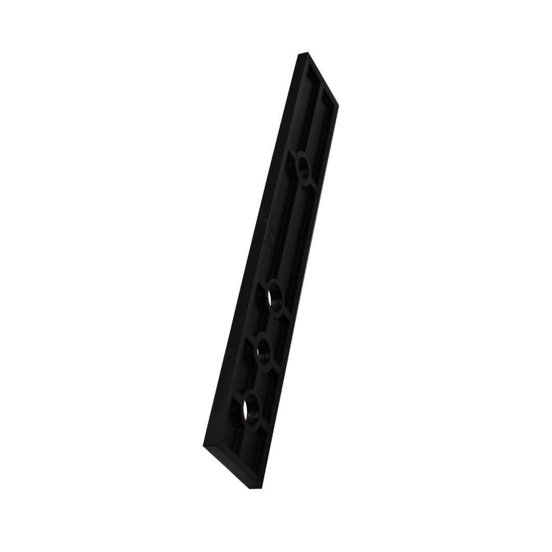 Placuta de compensare intaltime, balama usa termopan, DHV, grosime 3 mm, culoare neagra RAL 8019