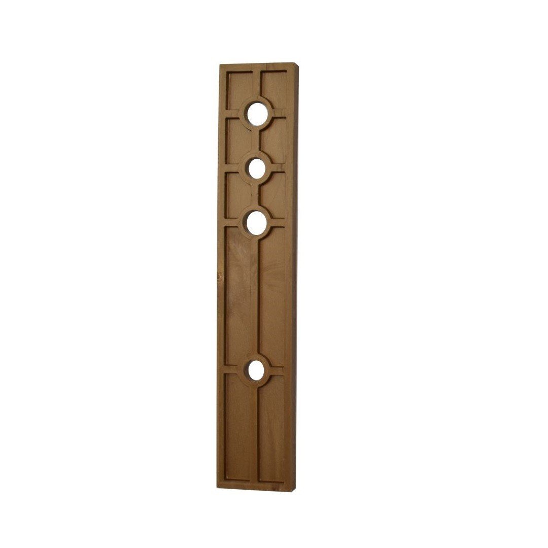 Placuta de compensare intaltime, balama usa termopan, DHV, grosime 3 mm, culoare bronz F4