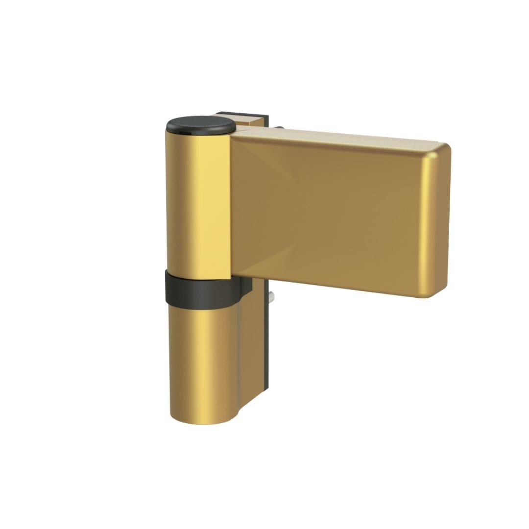 Balama usa termopan DHV, pt usi din PVC, inaltime cercevea 15-20 mm, reglaj 3D, max 140 kg, culoare bronz F4