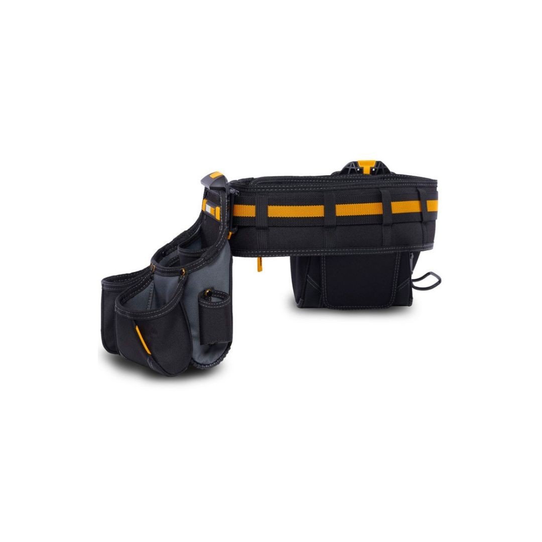 Set centura pentru scule ToughBuilt TRADESMAN TB-CT-111, 3 piese, 2 buzunare detasabile, 27 compartimente