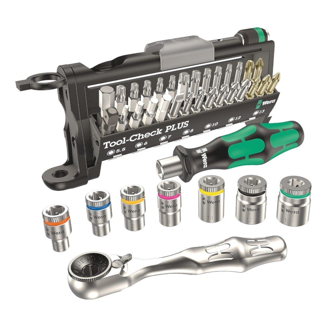 Set de scule 39 de piese, Wera Tool-Check Plus, in suport de pastrare din plastic 05056490001