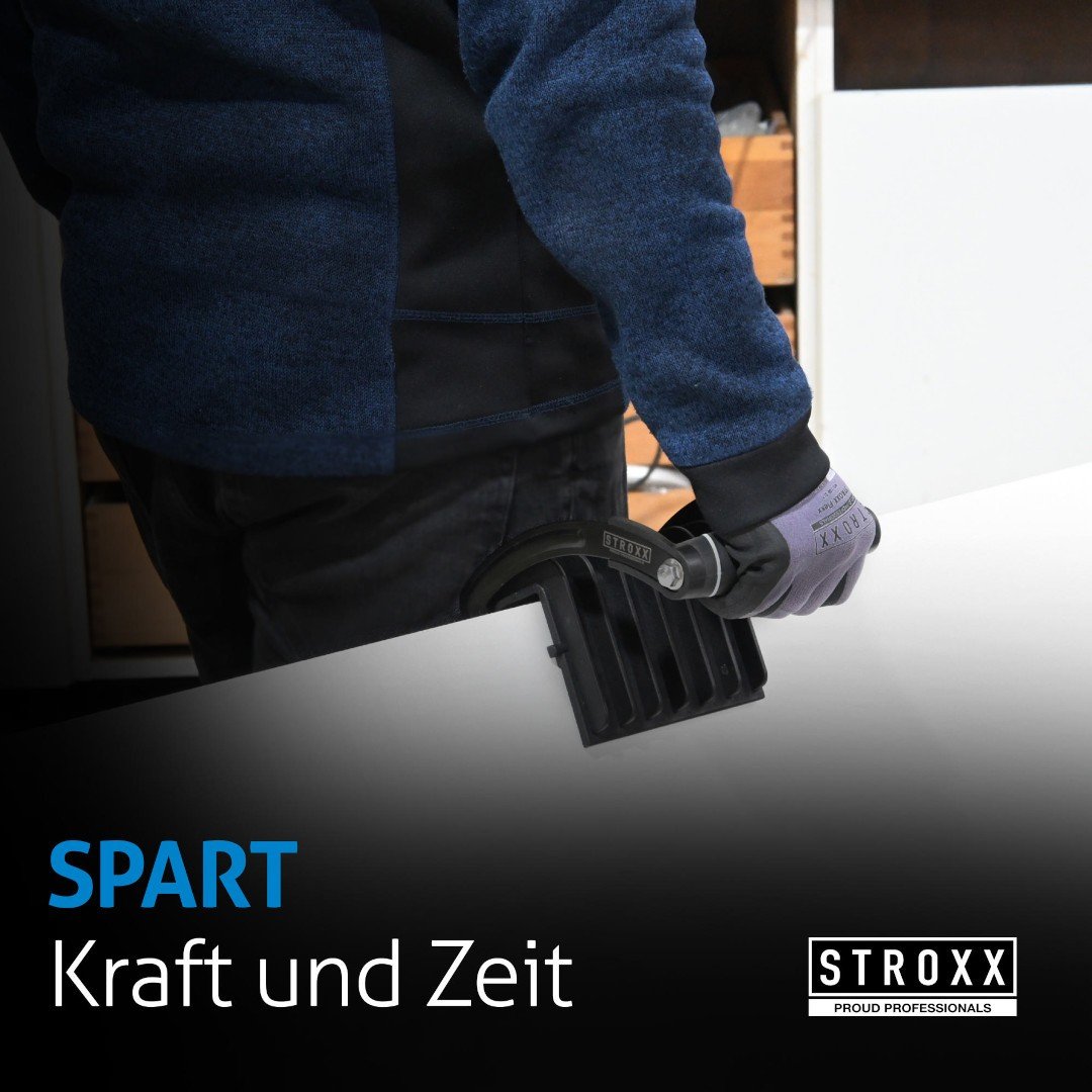 Clema pentru transport placi din lemn, STROXX, cu grosime 10-24 mm, greutate maxima suportata 80 kg