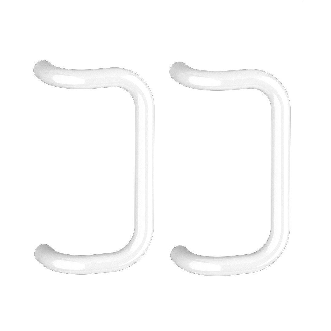 Set maner spatial Medos aluminiu, diametru 30 mm, lungime 330 mm, rectangular, culoare alb RAL 9016, fara accesorii de prindere